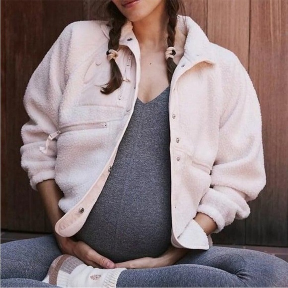 FP Movement x Hatch Never Better Black Heather Maternity Onepiece OB2070824 - Picture 13 of 13